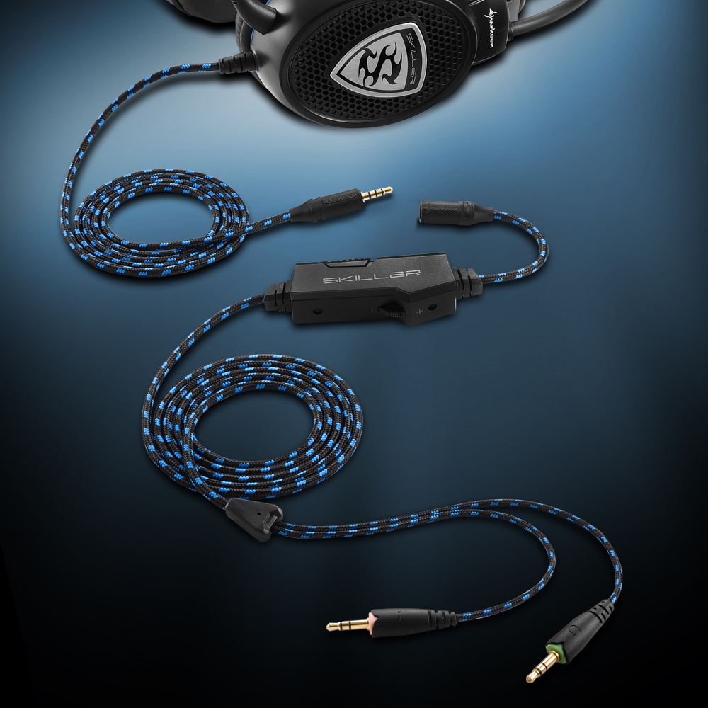 Sharkoon SKILLER SGH1 Gaming Headset - Modulare Kabel