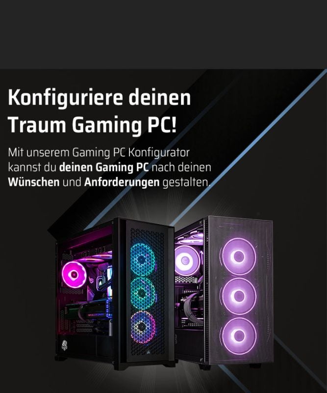 Konfiguriere deinen Gaming PC!