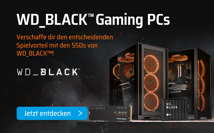 Gaming PC mit WD_BLACK